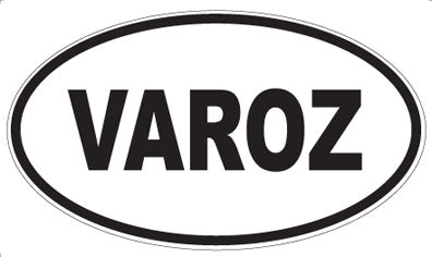 VAROZ - Oval Sticker