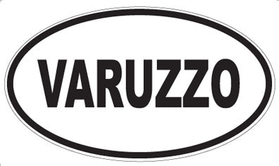 VARUZZO - Oval Sticker