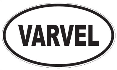 VARVEL - Oval Sticker