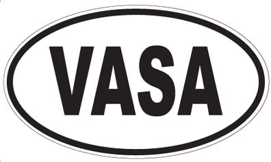 VASA - Oval Sticker