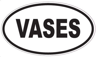VASES - Oval Magnet
