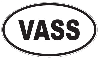 VASS - Oval Sticker