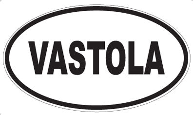 VASTOLA - Oval Sticker