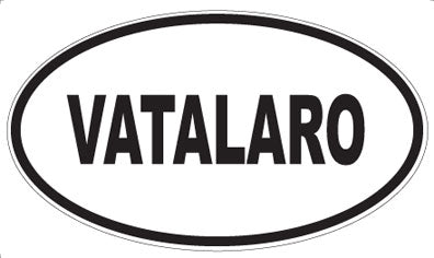 VATALARO - Oval Sticker