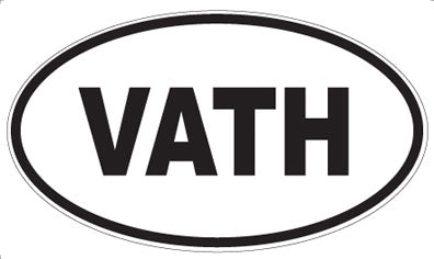 VATH - Oval Sticker
