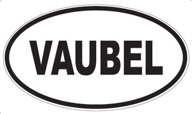 VAUBEL - Oval Sticker