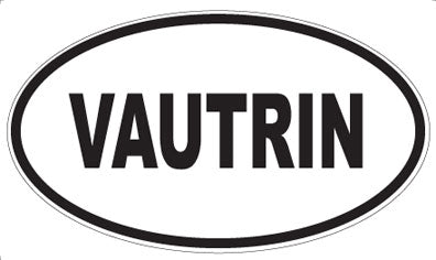 VAUTRIN - Oval Sticker