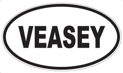 VEASEY - Oval Sticker