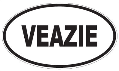 VEAZIE - Oval Sticker