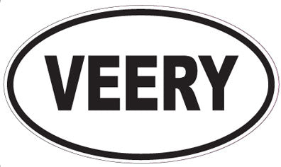 VEERY - Oval Magnet