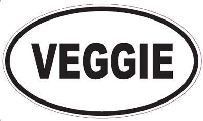 VEGGIE - Oval Sticker