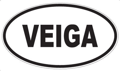 VEIGA - Oval Sticker
