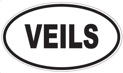 VEILS - Oval Magnet
