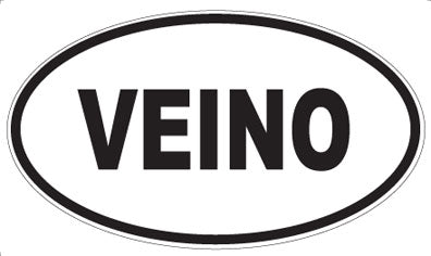 VEINO - Oval Sticker