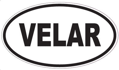 VELAR - Oval Magnet