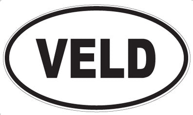 VELD - Oval Sticker