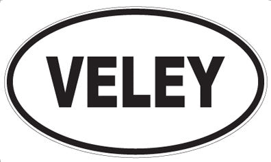 VELEY - Oval Sticker