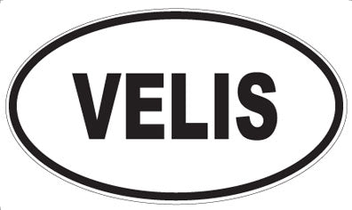 VELIS - Oval Sticker