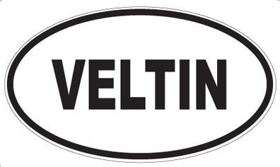 VELTIN - Oval Sticker
