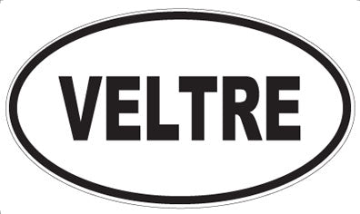 VELTRE - Oval Sticker