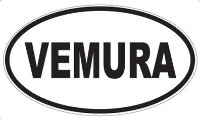VEMURA - Oval Sticker
