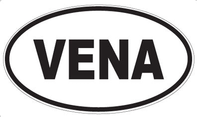 VENA - Oval Sticker
