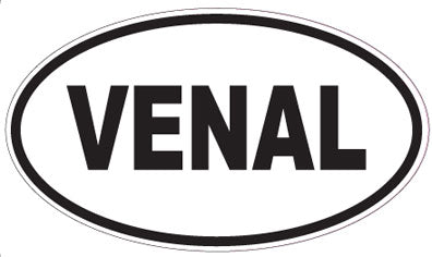 VENAL - Oval Magnet