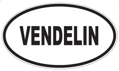 VENDELIN - Oval Sticker