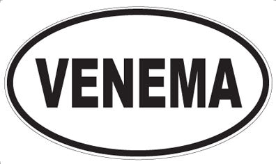 VENEMA - Oval Sticker