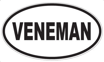 VENEMAN - Oval Sticker