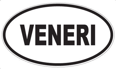 VENERI - Oval Sticker