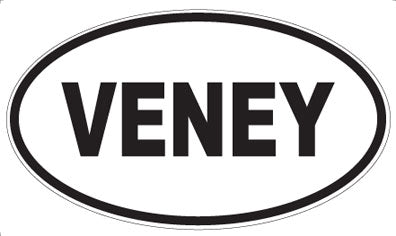 VENEY - Oval Sticker
