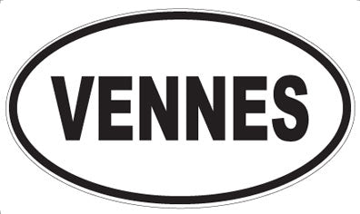 VENNES - Oval Sticker
