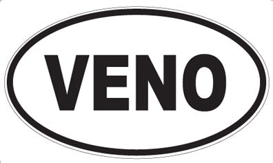 VENO - Oval Sticker