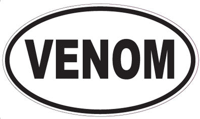 VENOM - Oval Sticker