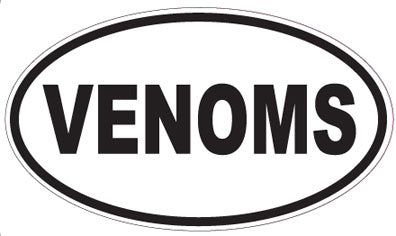 VENOMS - Oval Sticker