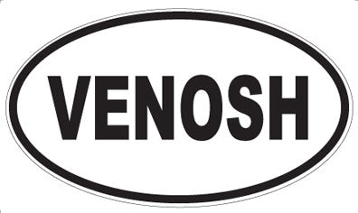 VENOSH - Oval Sticker