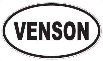 VENSON - Oval Sticker