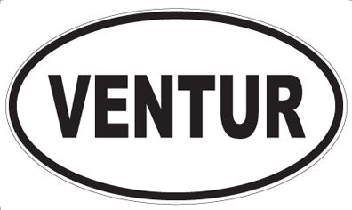VENTUR - Oval Sticker