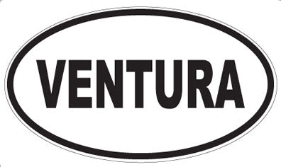 VENTURA - Oval Sticker