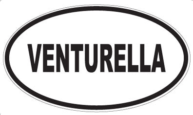 VENTURELLA - Oval Sticker