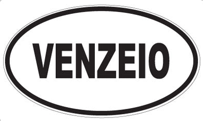VENZEIO - Oval Sticker