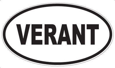 VERANT - Oval Sticker