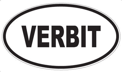 VERBIT - Oval Sticker