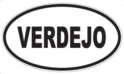 VERDEJO - Oval Sticker