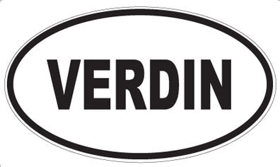 VERDIN - Oval Magnet