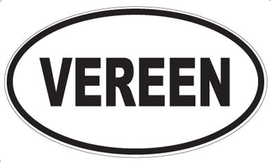 VEREEN - Oval Sticker