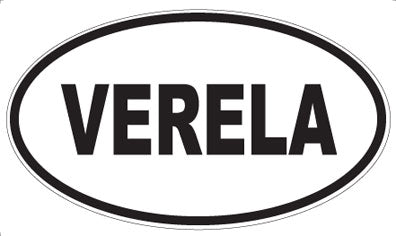 VERELA - Oval Sticker