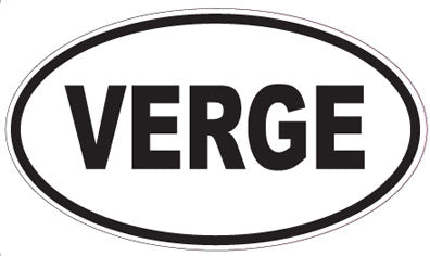 VERGE - Oval Magnet
