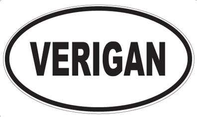 VERIGAN - Oval Sticker